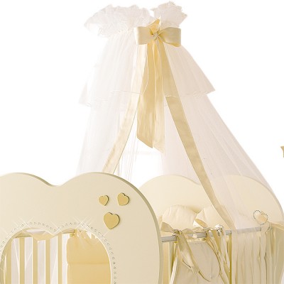 Velo Baby Expert Cuore di Mamma Panna Oro