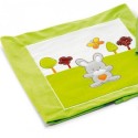Coperta In Pile Per Letto Smart Pali Bosco Verde