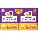 Bipack Pannolini Pampers Progressi Mini 3-6 Kg Misura 2 (56pz)