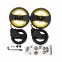 Set Ruote di Ricambio per Passeggino Seggiolino Auto Doona+