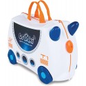 Valigia Cavalcabile Trunki Skye Fluo Bianca