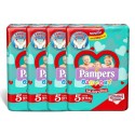 Kit Pannolini Pampers Baby Dry Mutandino 12-18 Kg Misura 5 - 4 Pacchi da 14pz