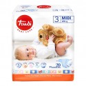 Pannolini Trudi 4-9 Kg Misura 3 Midi (20pz)