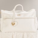 Borsa da Passeggio Nanan Ecopelle Bianca