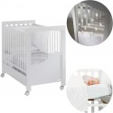 Lettino LED Micuna Dolce Luce Relax Plus Bianco con Cassetto