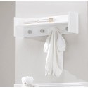 Mensola Appendiabiti Erbesi Mirtillo Bianco Tortora OUTLET