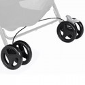 Set Ruote Posteriori per Passeggino Gemellare Joie Aire Twin