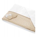 Lenzuolino Baby Expert Sogno Bianco/Tortora
