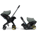 Seggiolino Auto Passeggino Doona I 2 In 1 i-Size R129 Gruppo 0+ Slate Green