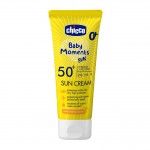 Crema Solare Chicco Baby Moments SUN SPF 50+ 75 ml