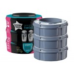 Confezione Multipack 3 Ricariche Universali Sangenic Tec Tommee Tippee
