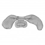 Cuscino Gravidanza Boppy Total Body 3 in 1 Criss Cross Grey