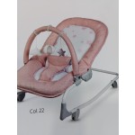 Sdraietta Plebani 048 Rosa da 0 a 12 Mesi