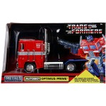 Jada Toys Transformers G1 Optimus Prime in scala 1:24 