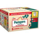 Pannolini Pampers Mutandino baby dry mega junior (taglia 5) - Pacco Scorta da 91 pezzi