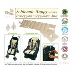 Cuscino Schienale Andy & Helen Happy per Passeggino e Seggiolino Auto+ Fodera