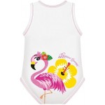 Body Smanicato Cotone J Bimbi Summer Fenicottero 0-36 mesi