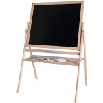 Lavagna Bifacciale con Cavalletto in Legno Eichhorn by Simba 52 x 69 cm