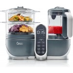 Babymoov Nutribaby+ Cuocipappa Multifunzione 6 in 1 Industrial Grey