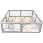 Box Recinto Innovaciones MS Parco Giochi XXL + Tappeto da Gioco 180 x 200 cm Giraffa Auto