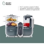 Babymoov Nutribaby+ Cuocipappa Multifunzione 6 in1 Opal Green 