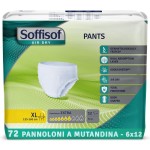 Soffisof Air Dry Pants Extra XL - 72x Pannoloni per Anziani a Mutandina