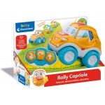 Clementoni Baby Rally Capriole (IT) - Macchinina Telecomandata Bambini, Gioco Elettronico Interattivo