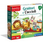 Gioco da Tavolo Educativo Clementoni Sapientino Genitori e Cuccioli