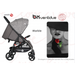 Passeggino Baciuzzi BX 22 Marble Portata 22 Kg con Parapioggia