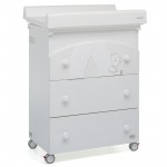 Cassettiera Fasciatoio Foppapedretti Giocoso Bianco