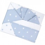 Set Lenzuola Andy & Helen per Culla Fantasia F1 3 pz Cielo