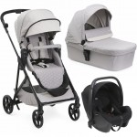 Trio Chicco Seety Florence Beige con Seggiolino Kory Essential i-Size Black