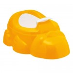 Vasino Anatomico con Contenitore Chicco Igiene Sicura Paperotto Giallo