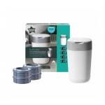 Contenitore Per Pannolini Sangenic Twist & Click Tommee Tippee + 4 Ricariche 