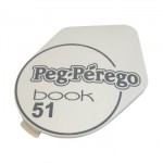 Coperchietto Laterale Destra Peg Perego per Telaio Book 51 Grigio