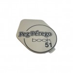 Coperchietto Laterale Sinistra Peg Perego per Telaio Book 51 Grigio