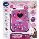 VTech KidiSecrets Selfie Music 2.0, Diario Segreto Interattivo per Bambini con Doppia Fotocamera e MP3