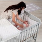 Kit Culla Riduttore Azzurra Design per Lettino Bianco/Grigio