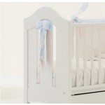Fiocco Azzurro Nanan per Lettino Tato Bianco