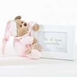 Portafoto In Legno Puccio Nanan Rosa Cm 18x13