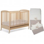 Lettino Foppapedretti Lucy Naturale con Completo Piumone Mybear
