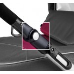 Pulsante Peg Perego Per Regolazione Maniglione Book Bianco