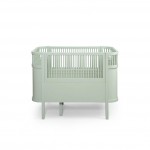 The Sebra Bed Baby & Jr. &ndash; culla trasformabile in letto junior Mist Green
