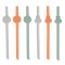 Chicco Cannucce in silicone - 6pcs 12M+ 