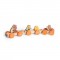 Gioco Montessoriano Chicco My Wood Friends Treno degli Orsetti