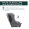 Chicco Seggiolino auto Gro-Up i-Size (76-150 cm) Stone