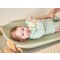 Materassino fasciatoio Nattou Softy Verde in schiuma senza BPA