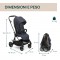 Passeggino Chicco One4Ever Lounge Black Beauty