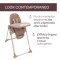 Seggiolone Chicco Polly Armonia Terracotta evolutivo da 0 Mesi a 40 kg