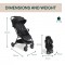 Passeggino Chicco Urbino Black